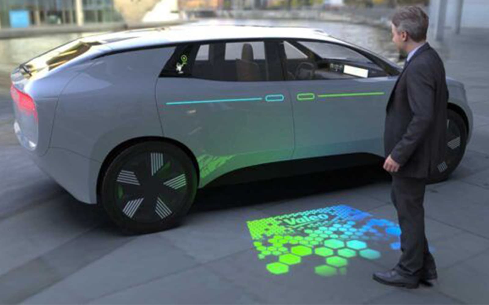 Valeo Presents a New Ground Projection Module Integrating Infineon’s MEMS Technology