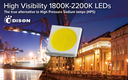 1800K-2200K LEDs, The True Alternative to HPS Lights. High Pressure Sodium.