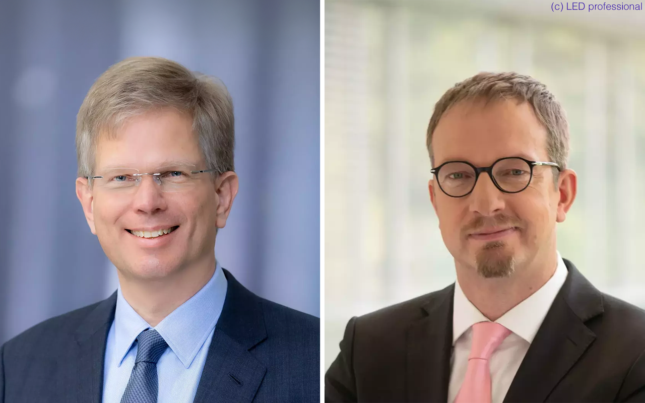 CEO Aldo Kamper (left), CFO Rainer Irle (right).