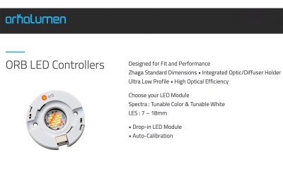 Arkalumen’s ORB Wins “Best in Category – Drivers” at the 2025 LightFair Innovation Awards Arkalumen’s ORB Wins “Best in Category – Drivers” at the 2025 LightFair Innovation Awards