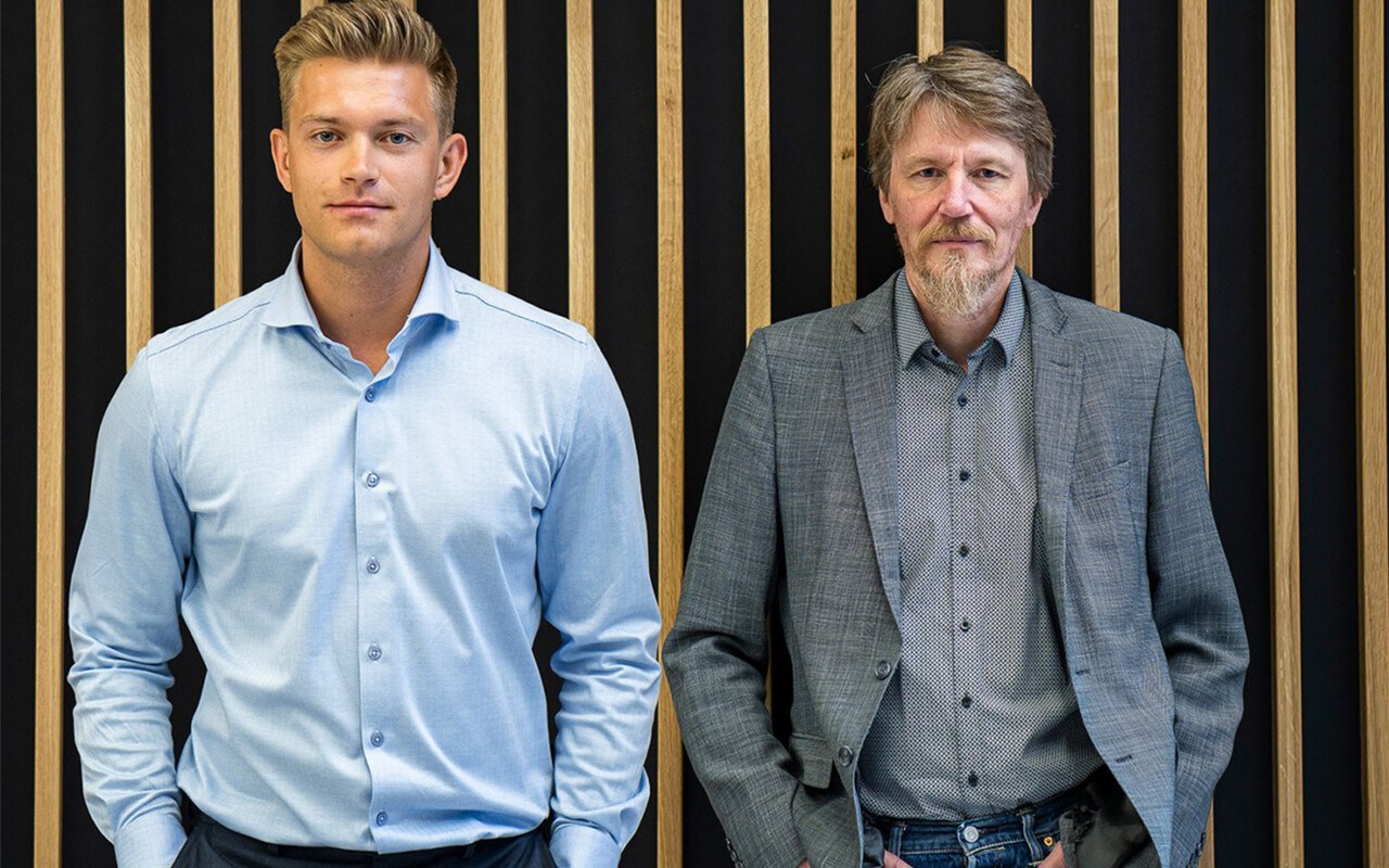 Kristian Jenkins (left) and Timo Pakkala (right).