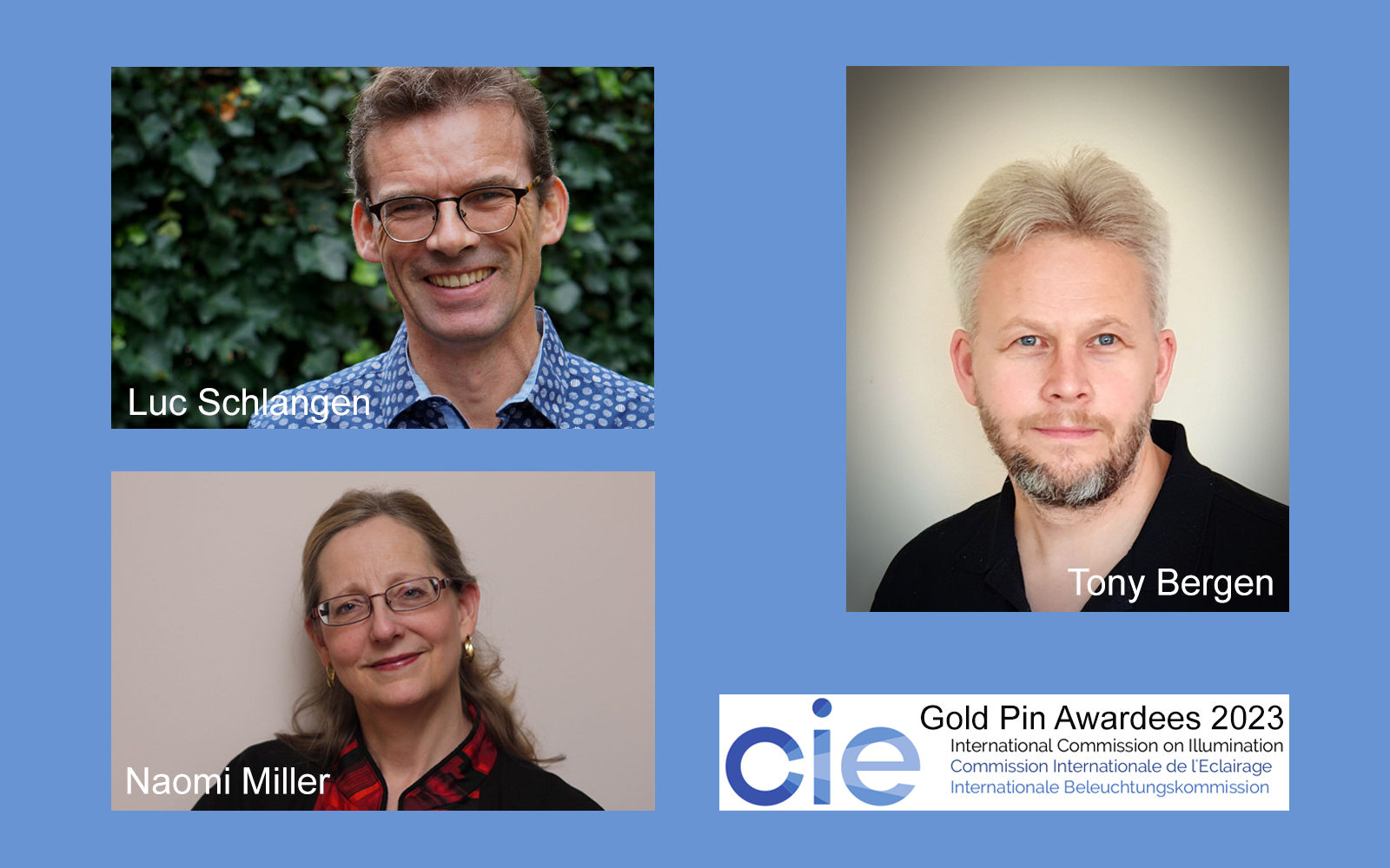 CIE Gold Pin Awardees — LED professional LED Lighting Technology, Application Magazine