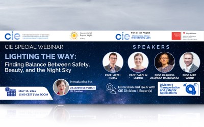 CIE Webinar: "Lighting the Way: Finding Balance Between Safety, Beauty and the Night Sky"