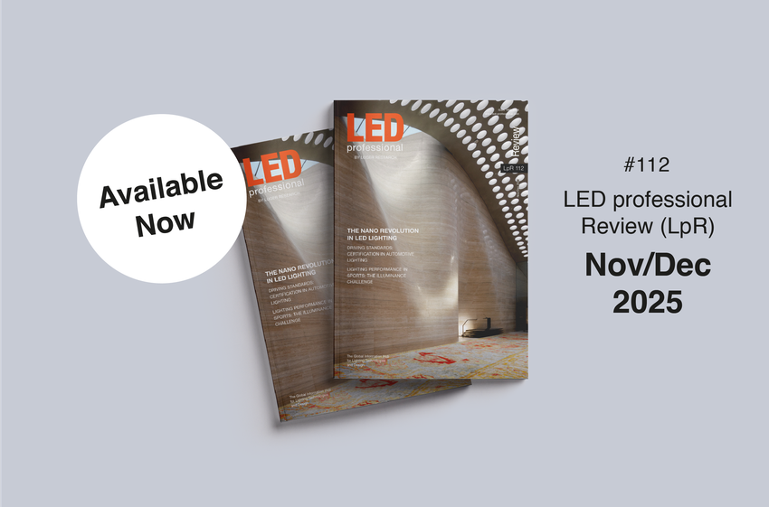 LED professional Review (LpR) – Nov/Dec 2025, Issue#112