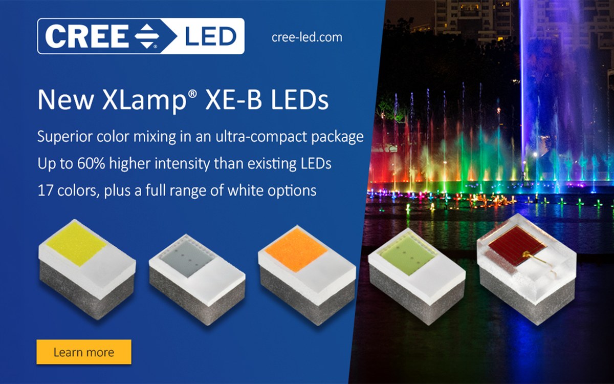 Cree LED Introduces XLamp XE-B LEDs for Directional Lighting ...