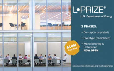 DOE Launches Final Phase of Its L-Prize Lighting Competition on Manufacturing & Installation