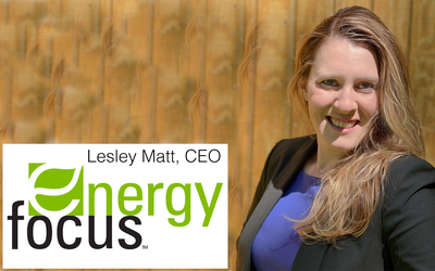 Energy Focus Recruits Lesley Matt as CEO