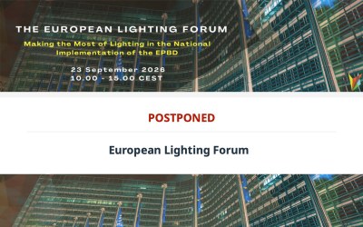 European Lighting Forum – POSTPONED