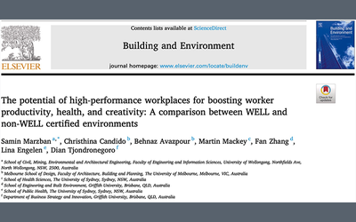 High-Performance Workplaces: A Deep Dive into Productivity, Health, and Creativity in WELL vs. Non-WELL Certified Environments