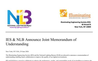 Illuminating Engineering Society and National Lighting Bureau Sign Memorandum of Understanding to Advance Lighting Excellence