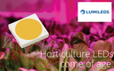 LUXEON 5050 Offers Advanced Options for the Horticulture Industry LUXEON 5050 Offers Advanced Options for the Horticulture Industry