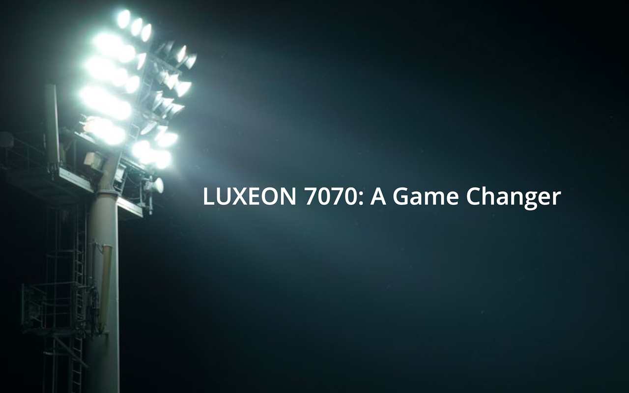 LUXEON 7070 For High Light Output & Efficiency Applications — LED