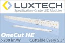 LUXTECH Presents OneCut High-Efficacy:   >200 lm/W LED Module
