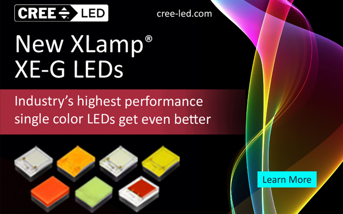 Major Performance Improvements for XLamp® XE-G LEDs — LED professional ...