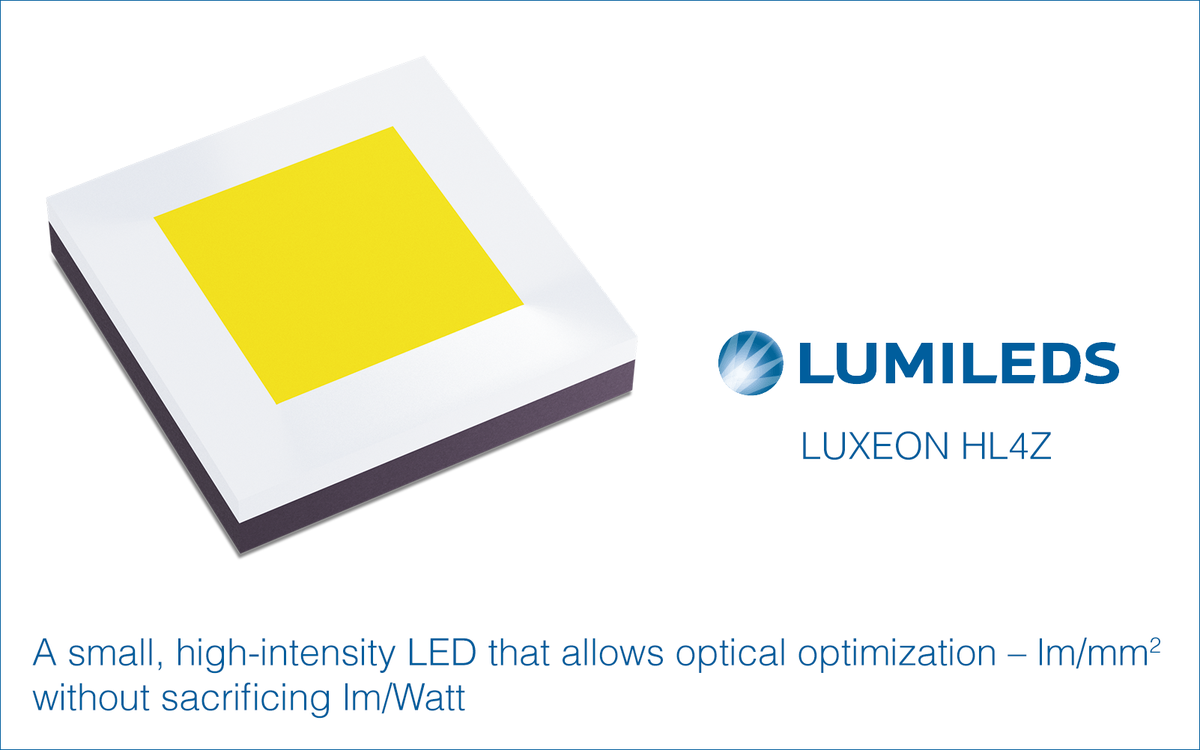 New LUXEON HL4Z Delivers High Intensity, Very-High Light Output, and ...