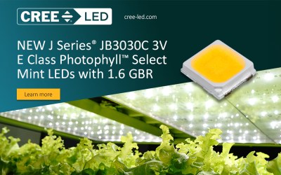 New Mint LEDs Deliver Horticulture-Optimized Drop-In Upgrade
