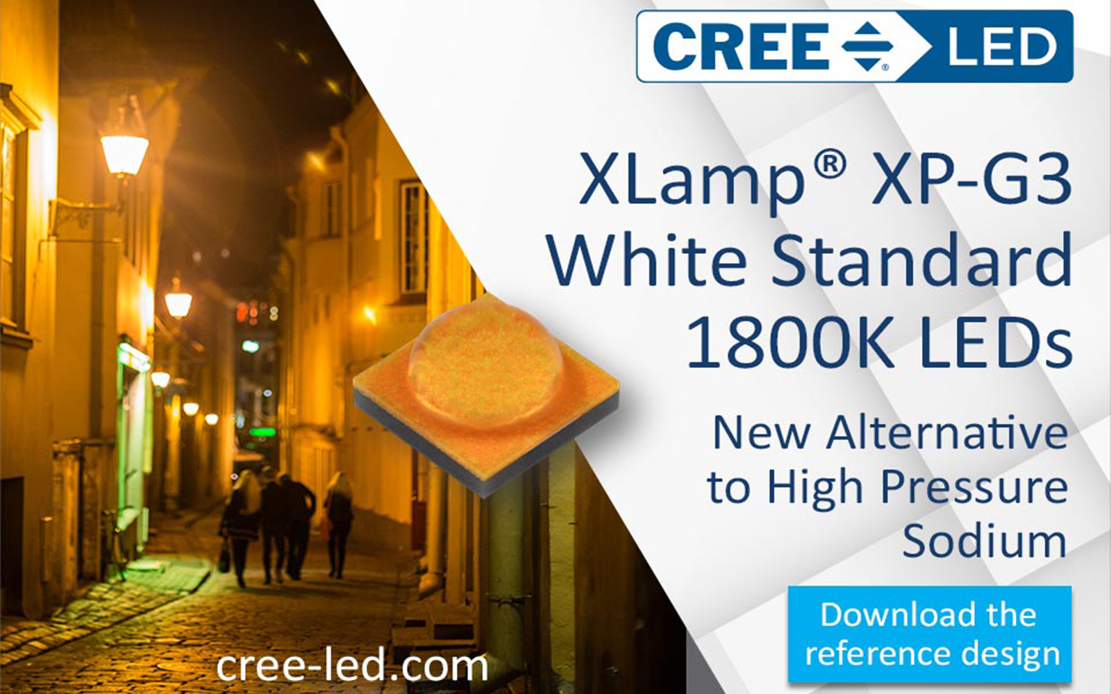 New XLamp® XPG3 LEDs in 1800K CCT Alternative for HPS Lamps — LED