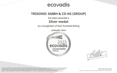 Outstanding Sustainability Rating for Tridonic