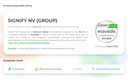 Signify Achieves its Highest-ever EcoVadis Score of 88 and Platinum Medal