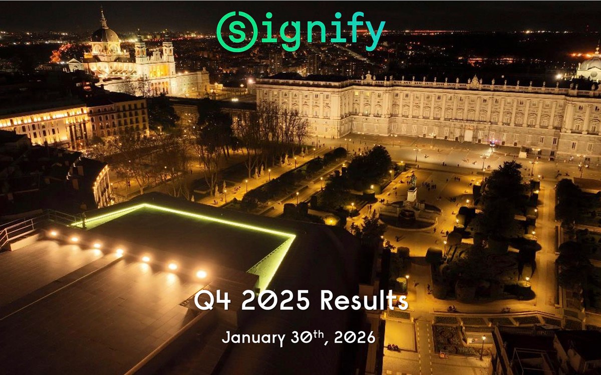Signify Reports full-year 2025 Sales of EUR 5.8 Billion — LED ...