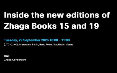 WEBINAR – Inside the new editions of Zhaga Books 15 and 19