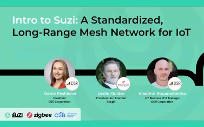 Webinar | Intro to Suzi: A Standardized, Long-Range Mesh Network for IoT
