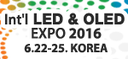 14th Int’l LED & OLED Expo 2016, Korea