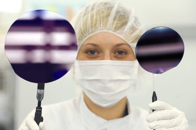 A larger chip surface boosts capacity: OSRAM Opto Semiconductors is converting its production facilities for InGaN chips to 6-inch wafers