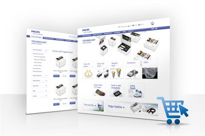 The Philips Technology Web Shop allows for easy sampling of small numbers of the latest Philips Lighting OEM light source and driver innovations