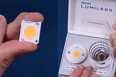 Lumileds newest Luxeon CoB 1202 array with a small, 6.5 mm light-emitting surface (LES) enables the highest center beam candle power with the high efficacy and color quality of all Luxeon CoB solutions
