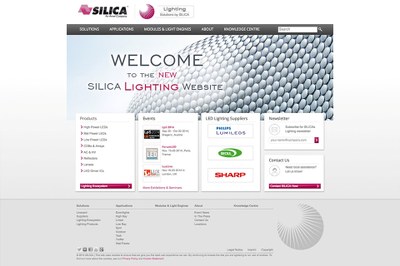 SILICA’s new online resource (www.silicalighting.com) showcases unique product range and technical expertise supporting all lighting design applications
