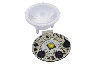 LED Engin's LuxiTune module is based on LED Engin's new 12-die, compact, single LZC LuxiTune emitter
