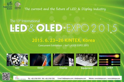In its 13th year, LED & OLED Expo is expected to draw approximately 350 companies from Asia, Europe and the U.S