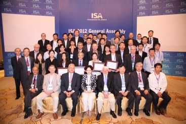 ISA General Assembly 2012 with President Ms. WU Ling