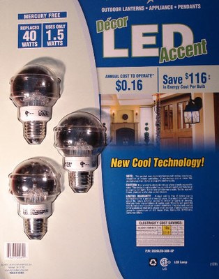 Lights of America - Accent LED Light Bulbs.