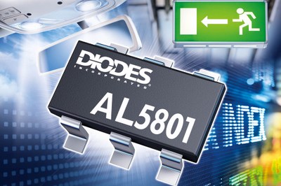 Diodes new LED driver, AL5801, is intended to be applied for Linear LED drivers, LED signs or offline LED luminaries