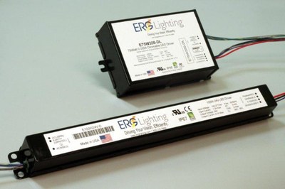 ERG's new 2-E100W24V-D and E75W350-DL eDrivers are introduced at Lightfair 2011