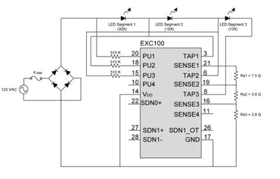 Exclara HVX solution using EXC100 driver