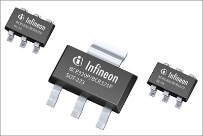 The new BCR320 and BCR420 LED drivers are tailored to address these deficiencies for 0.5W LED applications, providing a very low cost and simple solution with a small form factor.