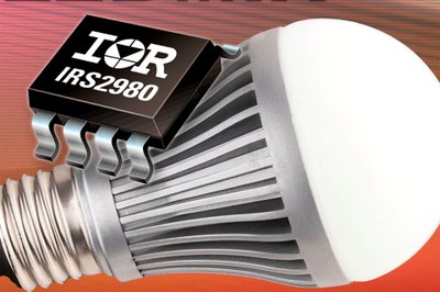 International Rectifier accelerates LED driver business introducing the IRS2980, the first member of the new LEDrivIR™ IC series
