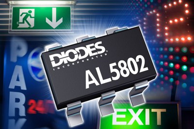Diodes AL5802 is especially designed for off-line applications or LED signs