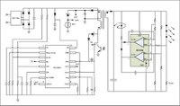 Typical application schematic using LT3596.