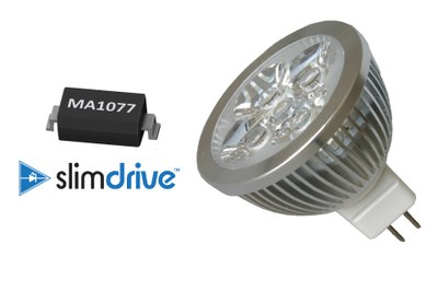 MarulaLED's MA1077 SlimDrive IC aims to simplify 12 V lamps design while maximizing transformer compatibility