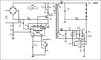 A typical flyback circuit using a Marvell 88EM80xx series IC.