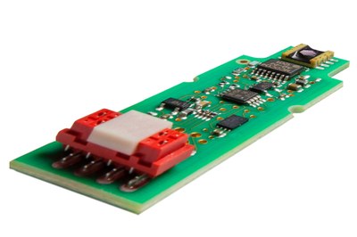 MAZeT's JENCOLOR color sensor board MTCS-INT-AB3 is to be displayed at electronica 2012 for the first time
