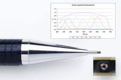 The MMCS6 product family offers accurat measurement options with seven spectral characteristics in the range of 380 to 780 nm.