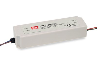 Mean Well's new LPC-100 LED power supply is a economical constant current solution with IP67 sealing