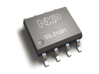 NXP's SSL21081 is a highly efficient, high-voltage LED driver IC with integrated 300C-MOSFET for low-cost non-dimmable LED lamps