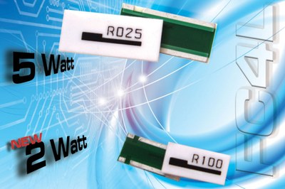 Ohmite Manufacturing now offers its FC4L series resistors also in a 2W version