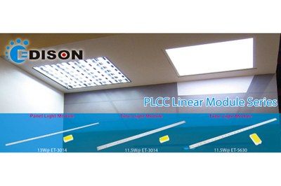 Edison Opto's PLCC linear module uses high brightness SMD LED